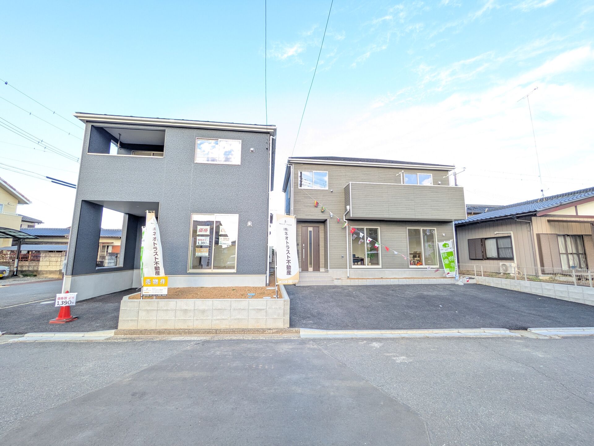 笠間市旭町の新築戸建て　1号棟の物件です♪