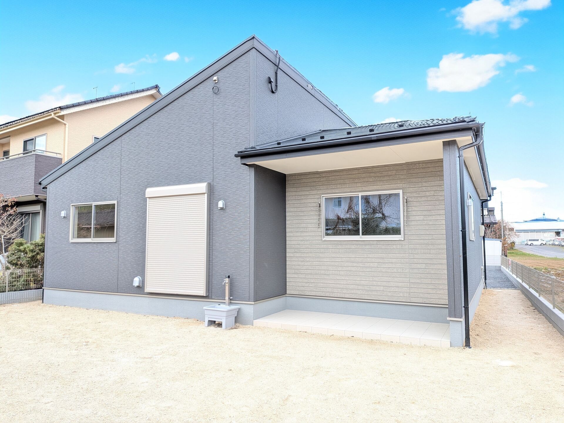 石岡市下林の新築平屋建ての物件です♪