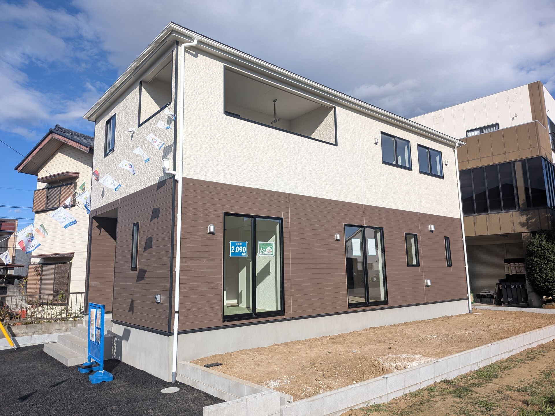かすみがうら市宍倉の新築戸建て　1号棟の物件です♪